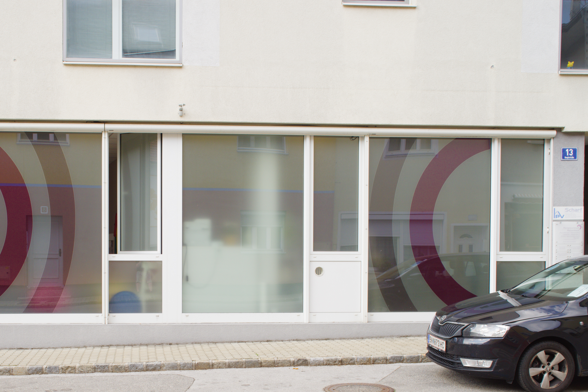 Eingang Therapiezentrum Weissenbach an der Triesting